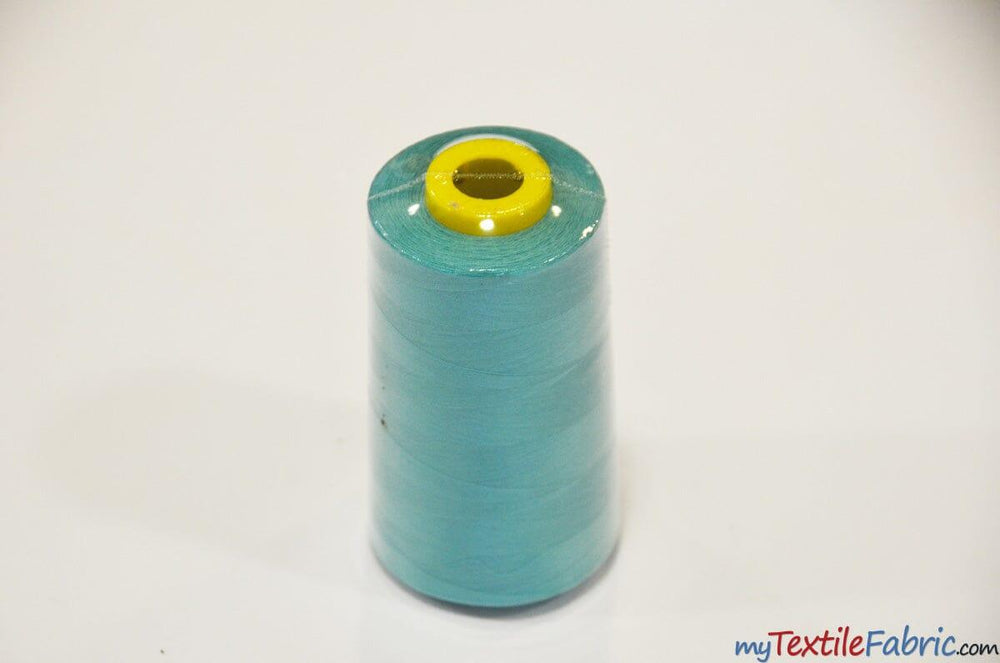 All Purpose Polyester Thread | 6000 Yard Spool | 50 + Colors Available | My Textile Fabric 951 Blue 