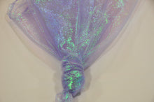 Load image into Gallery viewer, Crush Iridescent Organza Fabric | Crush Pearl Organza | 40&quot; Wide | Crush Holographic Organza Fabric | Costume, Decoration, Apparel, Cosplay, Dance Wear Fabric mytextilefabric Yards Lavender 