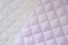 Load image into Gallery viewer, Quilted Polyester Batting Fabric | Padded Quilted Fabric Lining | 60&quot; Wide | Polyester Quilted Padded Lining Fabric by the Yard | Jacket Liner Fabric | newtextilefabric Bolts Lilac 