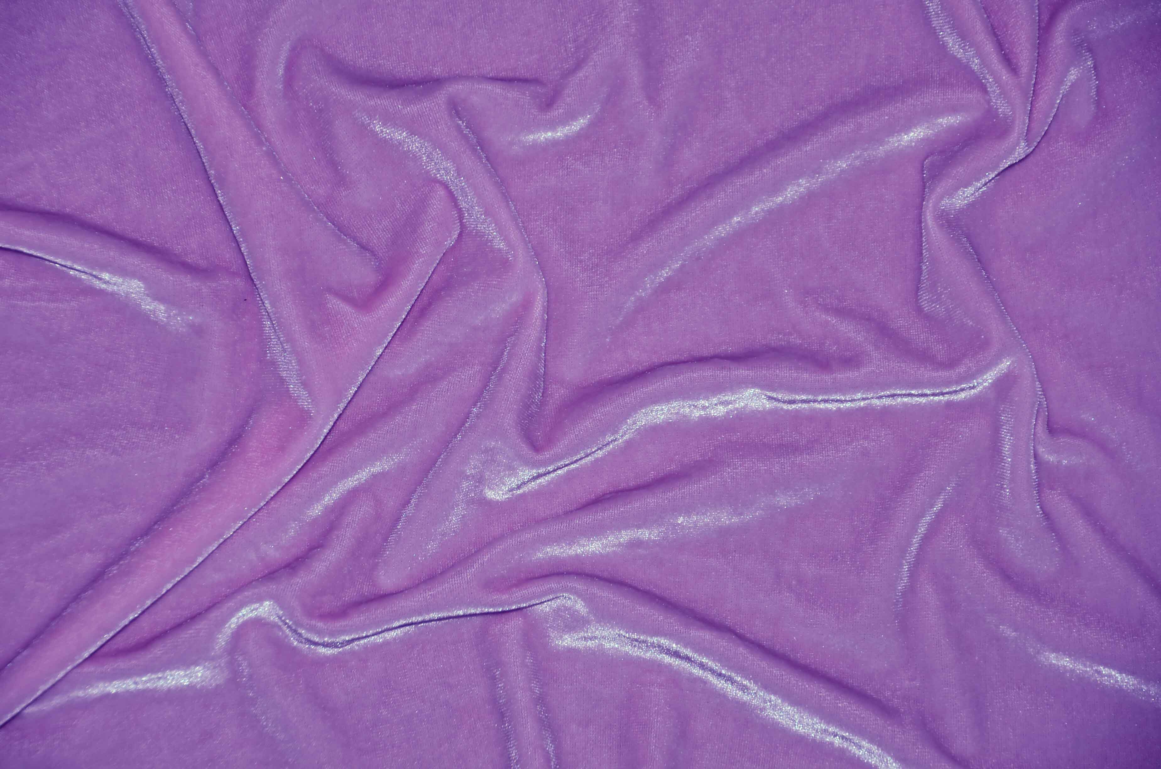 Soft and Plush Stretch Velvet Fabric | Stretch Velvet Spandex | 58" Wide | Spandex Velour for Apparel, Costume, Cosplay, Drapes | Fabric mytextilefabric Yards Lilac 