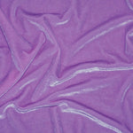 Load image into Gallery viewer, Soft and Plush Stretch Velvet Fabric | Stretch Velvet Spandex | 58&quot; Wide | Spandex Velour for Apparel, Costume, Cosplay, Drapes | Fabric mytextilefabric Yards Lilac 
