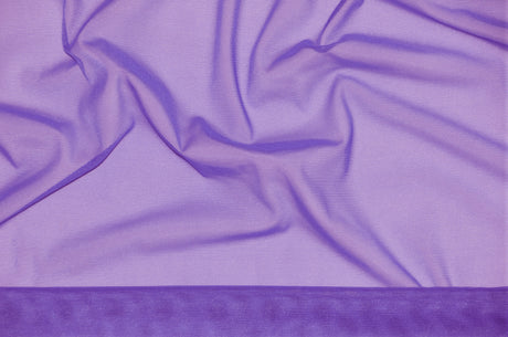 Super Soft Power Mesh Spandex | 20% Spandex | 60" Wide | 4 Way Stretch | Multiple Colors | Fabric mytextilefabric Yards Purple 