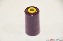 Load image into Gallery viewer, All Purpose Polyester Thread | 6000 Yard Spool | 50 + Colors Available | My Textile Fabric Light Plum 