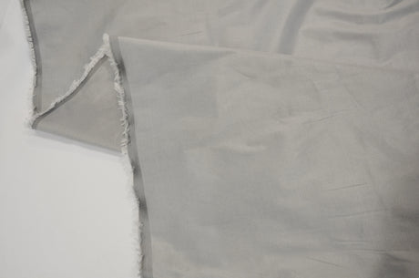 Polyester Silk Taffeta Fabric | Soft Polyester Taffeta Dupioni Fabric by the Yard | 54" Wide | Dresses, Curtain, Cosplay, Costume | Fabric mytextilefabric 3"x3" Sample Swatch Silver 