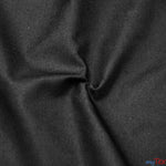 Load image into Gallery viewer, Polyester Cotton Broadcloth Fabric | 60&quot; Wide | Solid Colors | Continuous Yards | Multiple Colors | Fabric mytextilefabric Yards Black 
