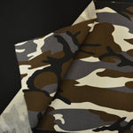 Load image into Gallery viewer, Grey Camouflage Cotton Print | 100% Cotton Print | 60&quot; Wide | Fabric mytextilefabric 
