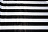 3.5" Stripe Satin Print | Dull Satin Print | 58/60" Wide | Multiple Colors | Stripe Satin Print Fabric | Fabric mytextilefabric Yards Black White 3.5 Inch Stripe 