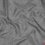 Load image into Gallery viewer, Vintage Linen Fabric | Imitation Burlap Fabric | 60&quot; Wide | Faux Burlap | Vintage Rustic Natural Look Burlap | Washable Burlap Fabric for Decor | Fabric mytextilefabric Yards Charcoal 
