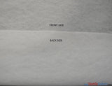 Black and White Fusing Fabric | Fusible Interfacing | Medium Weight | 60" Wide | Iron on Woven | My Textile Fabric 