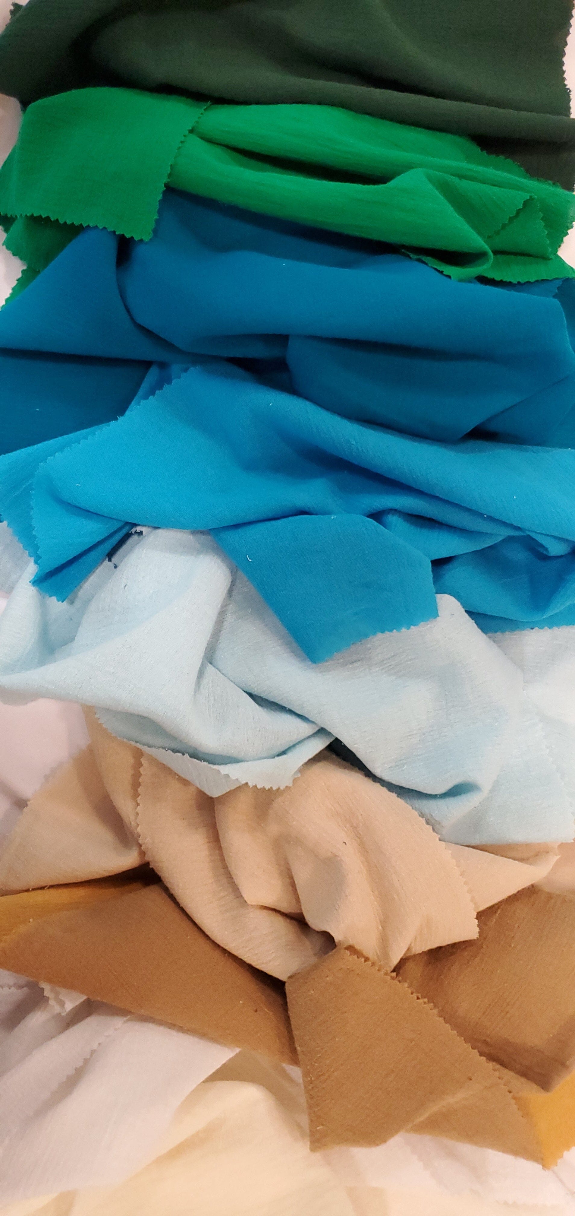 100% Cotton Gauze Fabric | Soft Lightweight Cotton Muslin | 48" Wide | Continuous Yard | Fabric mytextilefabric 