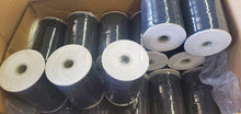 Load image into Gallery viewer, 1/8 Inch Elastic Braided | 220 Yard Spool | White and Black | My Textile Fabric 