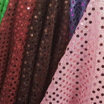 Load image into Gallery viewer, Confetti Dot Sequins Fabric | 3mm Sequins Fabric | 45&quot; Wide | Glued 3mm Sequins Fabric | Costume Cosplay Fashion Decoration | Fabric mytextilefabric 
