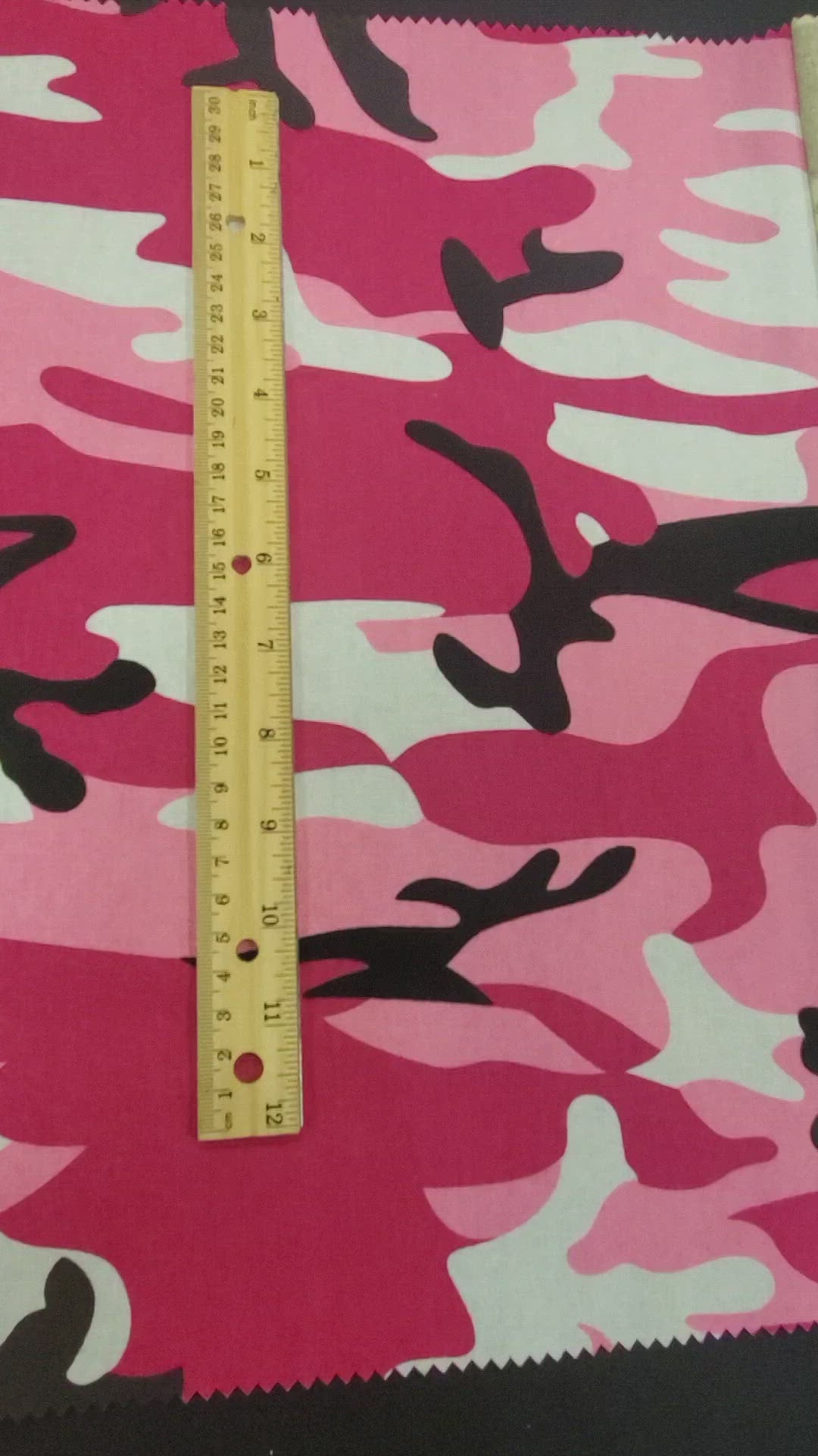 Hot Pink Camouflage Cotton Print | 100% Cotton Print | 60" Wide |