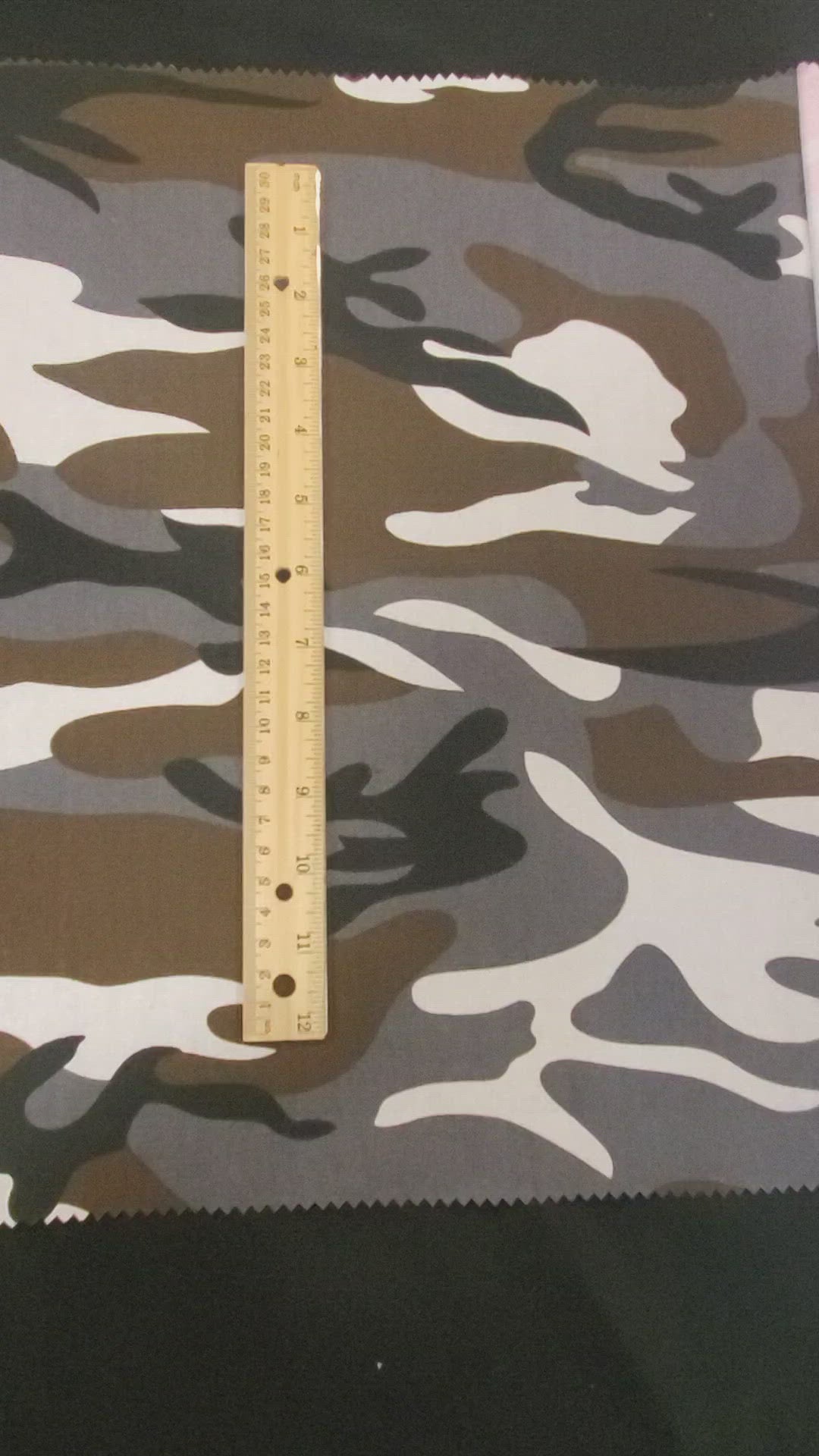 Grey Camouflage Cotton Print | 100% Cotton Print | 60" Wide |