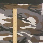 Load and play video in Gallery viewer, Grey Camouflage Cotton Print | 100% Cotton Print | 60&quot; Wide |
