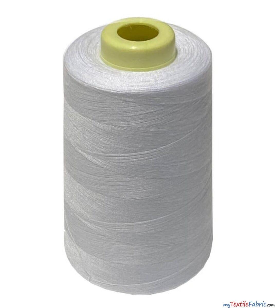 All Purpose Polyester Thread | 6000 Yard Spool | 50 + Colors Available | My Textile Fabric 