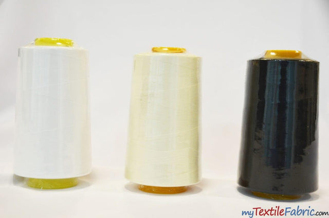 All Purpose Polyester Thread | 6000 Yard Spool | 50 + Colors Available | My Textile Fabric 