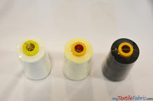 Load image into Gallery viewer, All Purpose Polyester Thread | 6000 Yard Spool | 50 + Colors Available | My Textile Fabric 