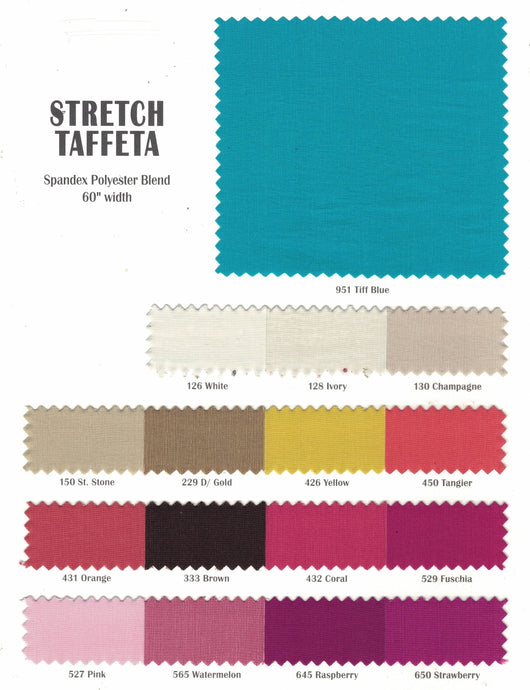 Stretch Taffeta Fabric | 60