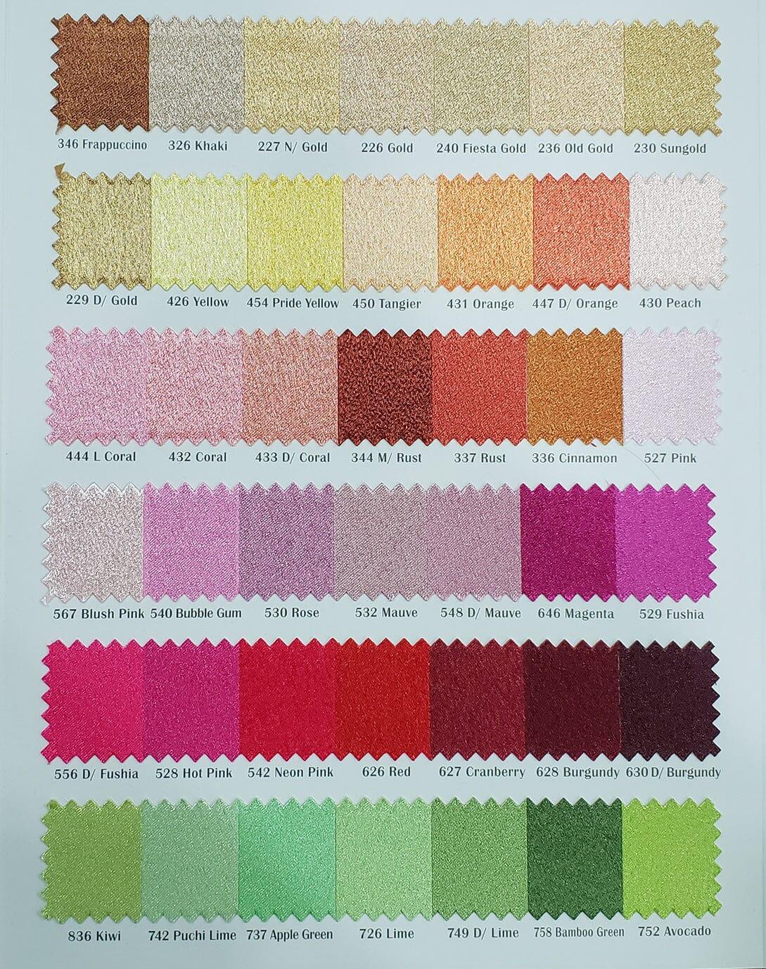 Superior Quality Crepe Back Satin | Japan Quality | 60" Wide | Continuous Yards | Multiple Colors | Fabric mytextilefabric 