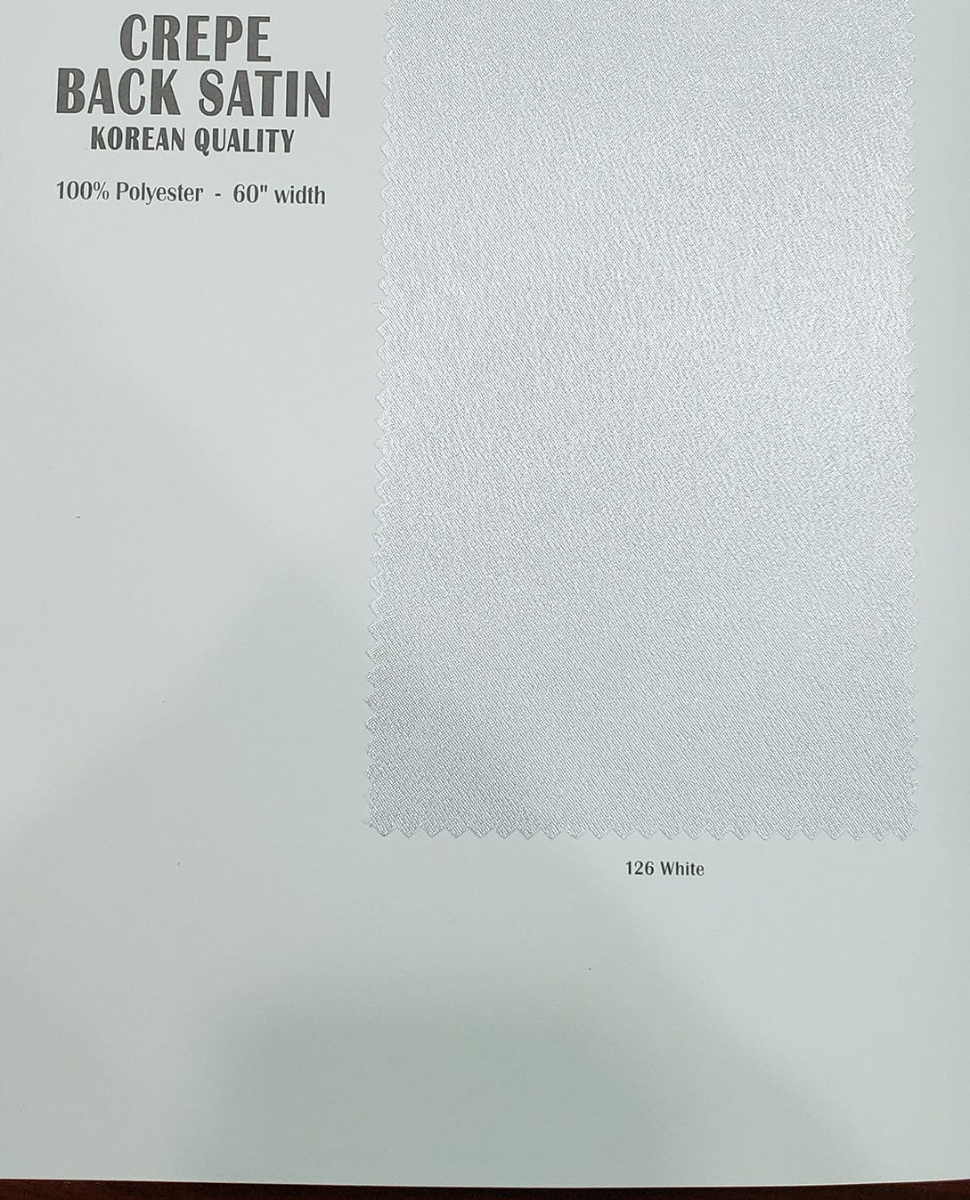Crepe Back Satin | Korea Quality | 60" Wide | Sample Swatch | Multiple Colors | Fabric mytextilefabric 