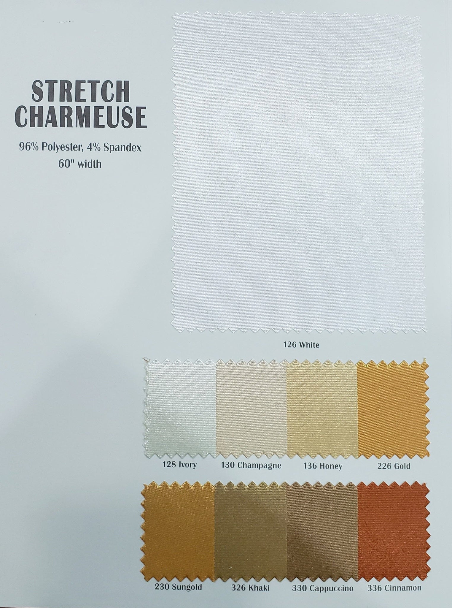 Fabric Swatch (Spandex)