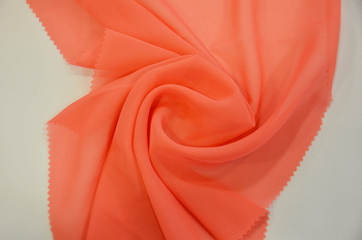 Chiffon Fabric | Super Soft & Flowy | 60" Wide | By the Continuous Yard | Multiple Colors | Fabric mytextilefabric 