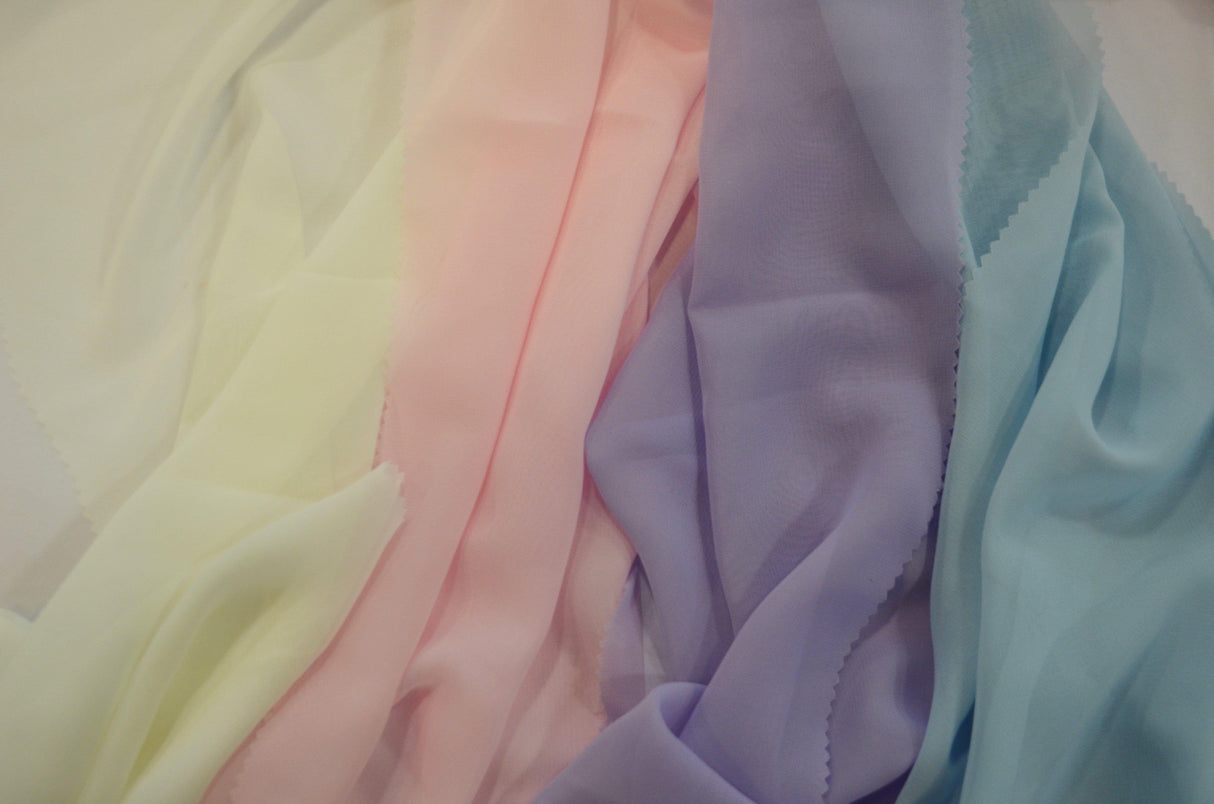 Chiffon Fabric | Super Soft & Flowy | 60" Wide | Wholesale Bolt | Multiple Colors | Fabric mytextilefabric 