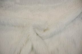 White Faux Fur 2" Pile | White Fur Fabric | Fursuit Fur | Fake Fur Fabric | Costume & Cosplay Fur Fabric | Long Pile Faux Fur | White Shag | Fabric mytextilefabric 