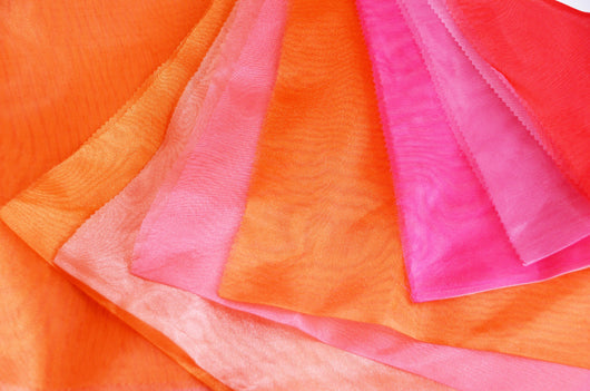 Crystal Organza Fabric | Sparkle Sheer Organza | 60