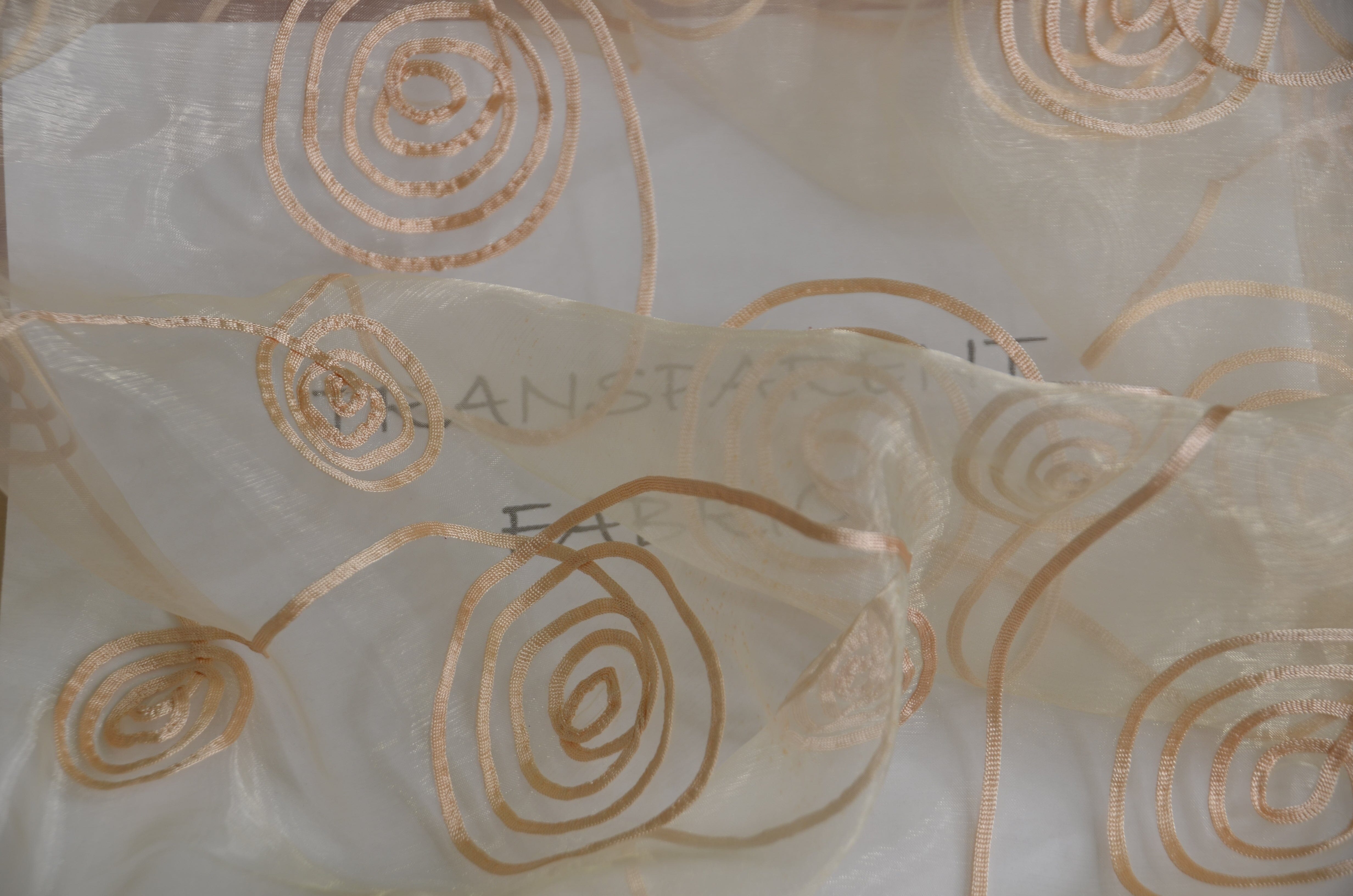 Donatello Organza Embroidery Fabric | Embroidered Floral Sheer | 54" Wide | Multiple Colors | Fabric mytextilefabric 