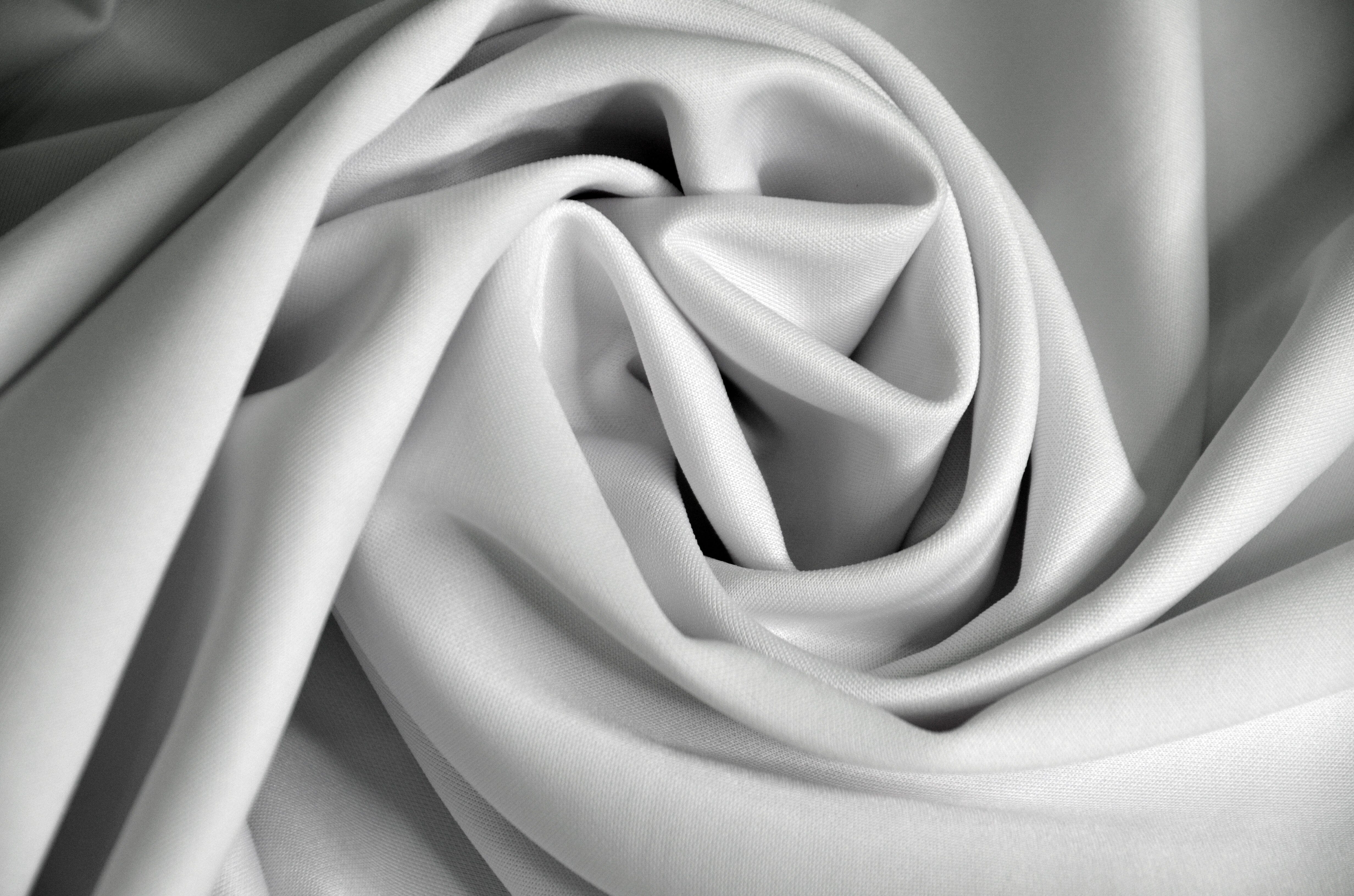 White Super Techno Neoprene Scuba Knit 4-way Stretch Fabric