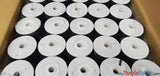 1/4 Inch Elastic Braided | 220 Yard Spool | White and Black | My Textile Fabric 