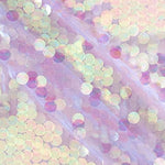 Load image into Gallery viewer, Fish Scale Paillette Sequins Fabric | 9mm Sequins Fabric | 52&quot; Wide | Multiple Colors | Fabric mytextilefabric 
