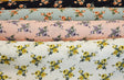 Love Flower Rayon Challis Fabric by the Continuous Yard | 60" Wide | Floral Rayon Challis Fabric | Rayon Challis for Dresses and Skirts | Fabric mytextilefabric 