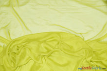 Load image into Gallery viewer, Two Tone Chiffon Fabric | Iridescent Chiffon Fabric | 60&quot; Wide | Clean Edge | Multiple Colors | Wholesale Bolt | Fabric mytextilefabric Bolts Acid Green 