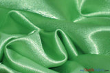 Superior Quality Crepe Back Satin | Japan Quality | 60" Wide | Sample Swatch | Multiple Colors | Fabric mytextilefabric Sample Swatches Apple Green 