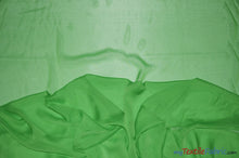 Load image into Gallery viewer, Two Tone Chiffon Fabric | Iridescent Chiffon Fabric | 60&quot; Wide | Clean Edge | Multiple Colors | Wholesale Bolt | Fabric mytextilefabric Bolts Apple Green 