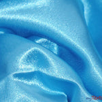 Load image into Gallery viewer, Superior Quality Crepe Back Satin | Japan Quality | 60&quot; Wide | Sample Swatch | Multiple Colors | Fabric mytextilefabric Sample Swatches Aqua 
