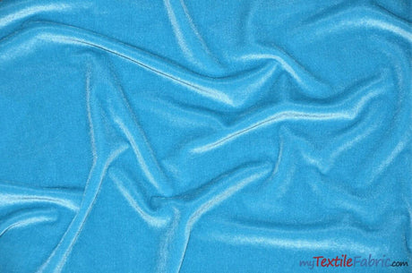 Soft and Plush Stretch Velvet Fabric | Stretch Velvet Spandex | 58" Wide | Spandex Velour for Apparel, Costume, Cosplay, Drapes | Fabric mytextilefabric 