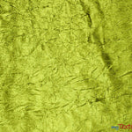 Load image into Gallery viewer, Silky Crush Satin | Crush Charmeuse Bichon Satin | 54&quot; Wide | Sample Swatches | Multiple Colors | Fabric mytextilefabric Sample Swatches Avocado 
