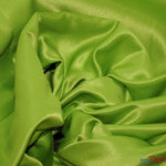 Load image into Gallery viewer, L&#39;Amour Satin Fabric | Polyester Matte Satin | Peau De Soie | 60&quot; Wide | Sample Swatch | Wedding Dress, Tablecloth, Multiple Colors | Fabric mytextilefabric Sample Swatches Avocado 
