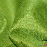 Load image into Gallery viewer, Shantung Satin Fabric | Satin Dupioni Silk Fabric | 60&quot; Wide | Multiple Colors | Continuous Yards | Fabric mytextilefabric Yards Avocado 
