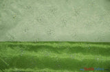 Sparkle Organza Fabric | Glitter Beads on Organza Fabric | 58" Wide | Fabric mytextilefabric Yards Avocado 