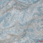 Load image into Gallery viewer, Panne Velvet Fabric | 60&quot; Wide | Crush Panne Velour | Apparel, Costumes, Cosplay, Curtains, Drapery &amp; Home Decor | Fabric mytextilefabric Yards Baby Blue 
