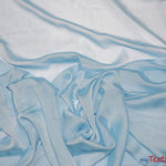 Load image into Gallery viewer, Two Tone Chiffon Fabric | Iridescent Chiffon Fabric | 60&quot; Wide | Clean Edge | Multiple Colors | Wholesale Bolt | Fabric mytextilefabric Bolts Baby Blue 
