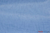 Soft and Smooth Mirror Organza Fabric | 60" Wide | Sample Swatch | Multiple Colors | Fabric mytextilefabric Sample Swatches Baby Blue 