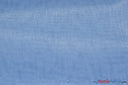 Soft and Smooth Mirror Organza Fabric | 60" Wide | Continuous Yards | Multiple Colors | Fabric mytextilefabric Yards Baby Blue 