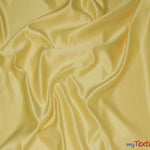 Load image into Gallery viewer, L&#39;Amour Satin Fabric | Polyester Matte Satin | Peau De Soie | 60&quot; Wide | Wholesale Bolt | Wedding Dress, Tablecloth, Multiple Colors | Fabric mytextilefabric Bolts Banana 
