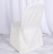 Load image into Gallery viewer, Polyester Banquet Chair Cover | Chair Cover for Wedding, Event, Ballroom | Non Stretch Solid Polyester | newtextilefabric 
